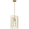 Quoizel Dupree Mini Pendant 1 Light Brushed Weathered B PCDPR1510BWS - alternate 1